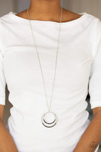 Load image into Gallery viewer, Front and EPICENTER - Black Necklace - Paparazzi