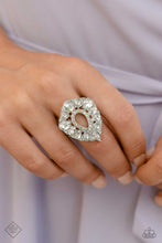 Load image into Gallery viewer, First Class Fairytale - White Ring - Paparazzi