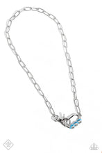 Load image into Gallery viewer, Don&#39;t Want to Miss a STRING - Blue Necklace - Paparazzi