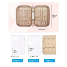Load image into Gallery viewer, Portable Jewelry Bag Jewelry Travel Storage Box