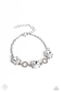 Once Upon A Treasure - White Bracelet - Paparazzi