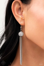 Load image into Gallery viewer, Polished Paramount - White Earrings - Paparazzi