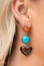 Load image into Gallery viewer, Desertscape Debut - Brown Earrings - Paparazzi