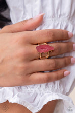 Load image into Gallery viewer, Mineral Masterpiece - Pink Ring - Paparazzi