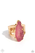 Load image into Gallery viewer, Mineral Masterpiece - Pink Ring - Paparazzi