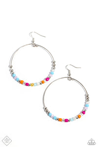 Flashy Festival - Multi Earrings - Paparazzi