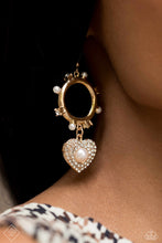 Load image into Gallery viewer, Romantic Relic - Gold Earrings - Paparazzi