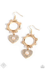 Load image into Gallery viewer, Romantic Relic - Gold Earrings - Paparazzi