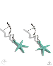 Load image into Gallery viewer, Written in the STARFISH - Blue Earrings - Paparazzi