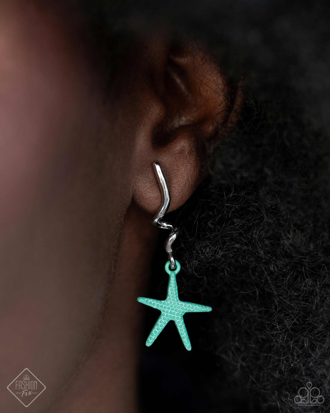 Written in the STARFISH - Blue Earrings - Paparazzi