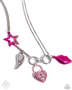 The Princess and the Popstar - Pink Necklace - Paparazzi
