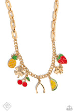 Load image into Gallery viewer, Fruit Festival - Gold Necklace - Paparazzi