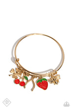 Load image into Gallery viewer, Fruit Freestyle - Gold Bracelet - Paparazzi