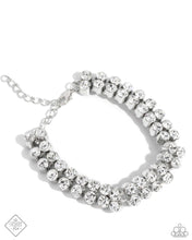 Load image into Gallery viewer, Once Upon A TIARA - White Bracelet - Paparazzi