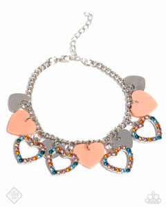 HEART Time - Orange Bracelet - Paparazzi