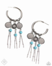 Load image into Gallery viewer, Peppy Pinnacle - Blue Earrings - Paparazzi