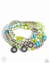 Load image into Gallery viewer, Poignant Pairing - Green Bracelet - Paparazzi
