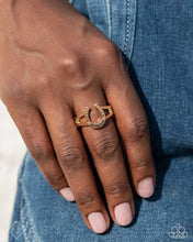 Load image into Gallery viewer, Luck Be A LEADER - Gold Ring - Paparazzi