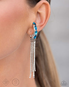 Feminine Fascination - Blue Earrings - Paparazzi