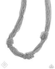 Load image into Gallery viewer, Copious Command - Silver Necklace - Paparazzi