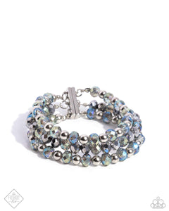 Ignited Influence - Silver Bracelet - Paparazzi