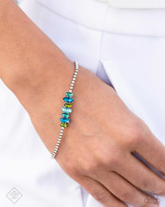 Feminine Faith - Blue Bracelet - Paparazzi