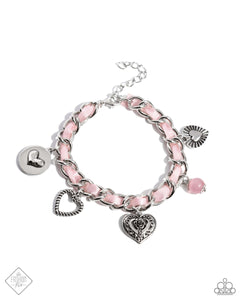 Charming Contender - Pink Bracelet - Paparazzi