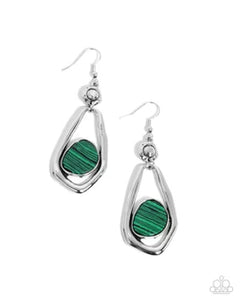 Scouting Spirals - Green Earrings - Paparazzi