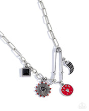 Load image into Gallery viewer, Trendy Trinket - Red Necklace - Paparazzi