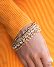 Load image into Gallery viewer, Executive Extravagance - Gold Bracelet - Paparazzi