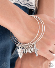 Load image into Gallery viewer, Chief of Confidence - Silver Bracelets - Paparazzi