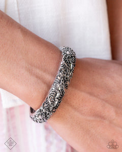 Enchanting Entrant - Silver Bracelet - Paparazzi