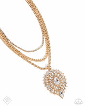 Load image into Gallery viewer, Adorably Administrative - Gold Necklace - Paparazzi