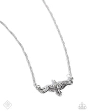 Load image into Gallery viewer, Eagle Exception - Silver Necklace - Paparazzi