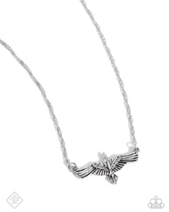 Eagle Exception - Silver Necklace - Paparazzi