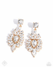 Load image into Gallery viewer, Darling Direction - Gold Earrings - Paparazzi