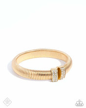 Load image into Gallery viewer, Tailored Transit - Gold Bracelet - Paparazzi