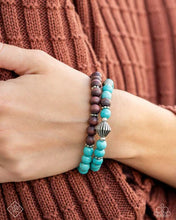 Load image into Gallery viewer, Restful Review - Blue Bracelet - Paparazzi