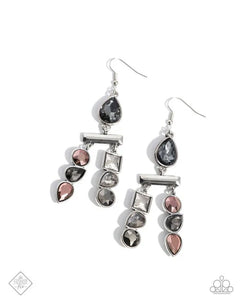 Confident Curtsy - Multi Earrings - Paparazzi