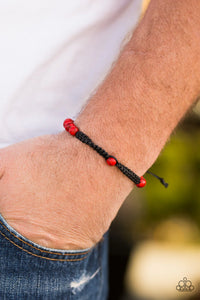 Momentum - Red Bracelet - Paparazzi