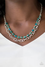 Load image into Gallery viewer, Block Party Princess - Green Necklace - Paparazzi