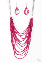 Load image into Gallery viewer, Bora Bombora - Pink Necklace - Paparazzi