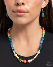 Load image into Gallery viewer, Colored Can-Can - Multi Necklace - Paparazzi