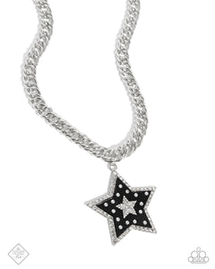 Cosmic Chic - Black Necklace - Paparazzi