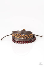 Load image into Gallery viewer, Deep Sea Sinker - Brown Bracelet - Paparazzi