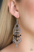 Load image into Gallery viewer, Eastern Excursion - Black Earrings - Paparazzi