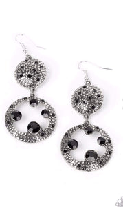 Eastern Entrada - Black Earrings - Paparazzi