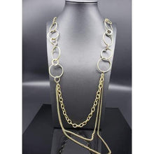 Load image into Gallery viewer, Ring Down The House - Brass Necklace - Paparazzi