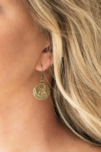 Load image into Gallery viewer, Hard CACHE - Brass Earrings - Paparazzi