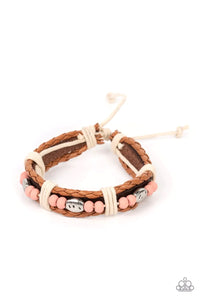 Lodge Luxe - Pink Bracelet - Paparazzi